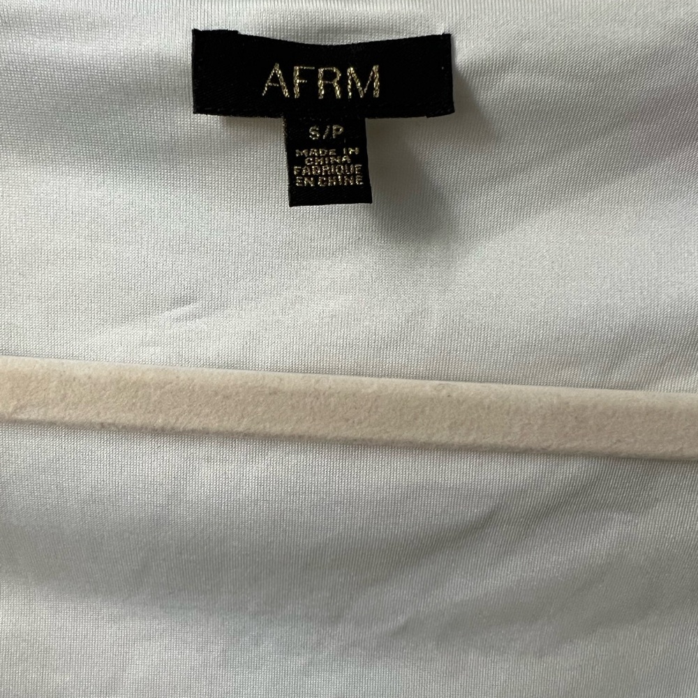 AFRM Bradlee Corset Top in Mint Cherry Size Small New - Picture 4 of 7